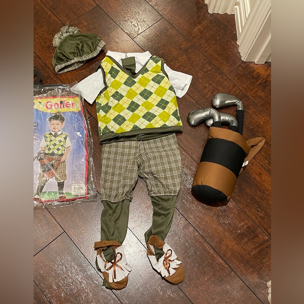 3T-4T Little Golfer Kids Halloween Costume